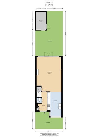Floorplan - Tuin 12, 1431 LW Aalsmeer